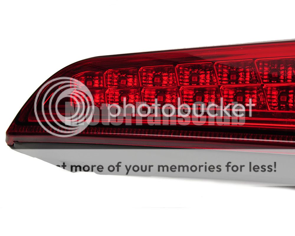 New Red Lens LED Rear Pillar Lights For Ford EcoSport Brake Tail Lamp